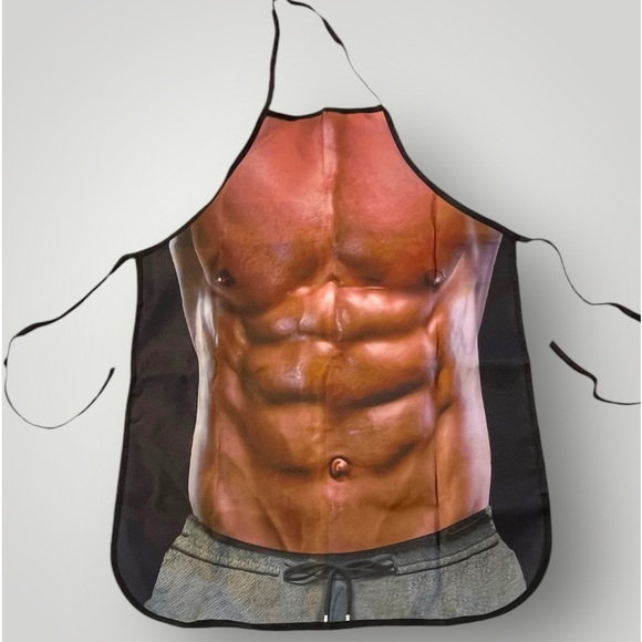 Hot Bod Apron Funny Man Woman Chef - Picture 2 of 7